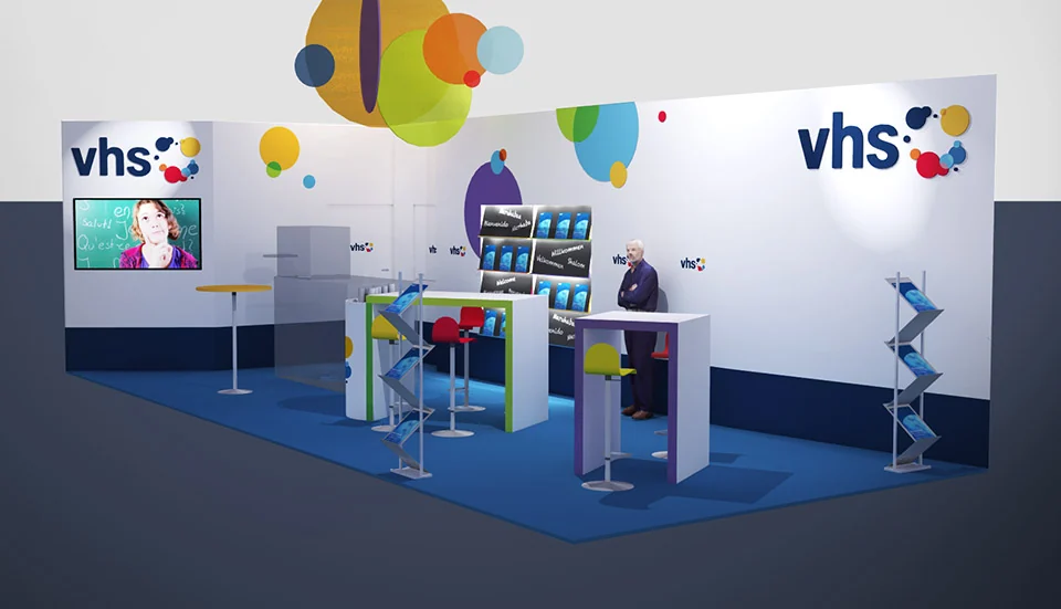 vhs Messestand