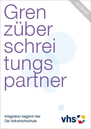 Plakat „Grenzüberschreitungspartner“