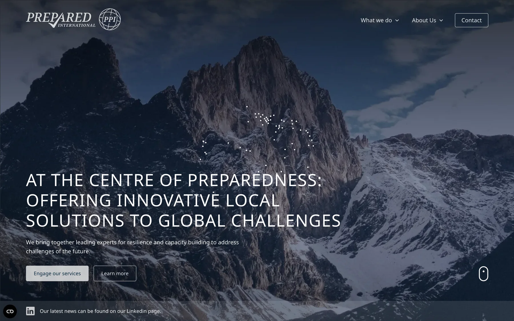 Prepared International – Startseite, At the centre of preparedness