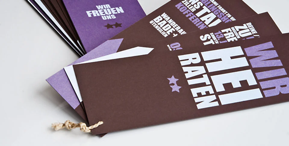 Hochzeitseinladung, Set